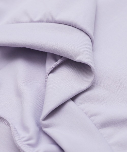 reca(レカ)の「ボリューム袖カットソー(Tシャツ/カットソー・レディース・ピンク/オフホワイト/ベージュ/ブラック/モカ/イエロー/ライラック/レモンイエロー・FREE)」の22枚目の写真