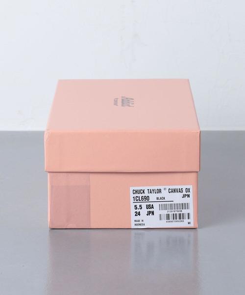 CONVERSE ADDICT(コンバースアディクト)の「<CONVERSE ADDICT>CHUCK TAYLOR CANVAS OX スニーカー WOMENS■■■(スニーカー・レディース・ブラック・4h/6/5h/5/6h)」の4枚目の写真
