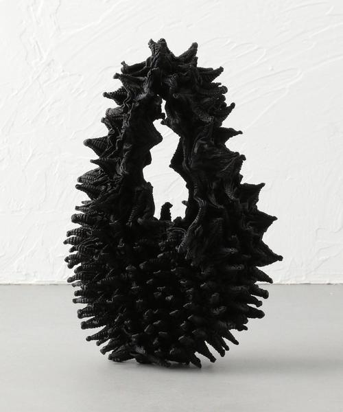 BUNZABURO(ブンザブロウ)の「▲BUNZABURObaiShiboriBAG(エコバッグ/サブバッグ・レディース・ゴールド/ブラック/ホワイト/レッド/グレー/ベージュ/マスタード/ネイビー/ダークグリーン/ターコイズブルー・FREE)」の2枚目の写真