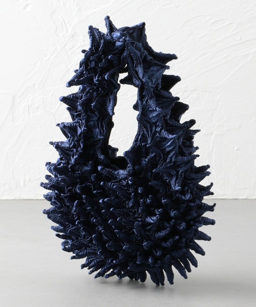 BUNZABURO(ブンザブロウ)の「▲BUNZABURObaiShiboriBAG(エコバッグ/サブバッグ・レディース・ゴールド/ブラック/ホワイト/レッド/グレー/ベージュ/マスタード/ネイビー/ダークグリーン/ターコイズブルー・FREE)」の6枚目の写真