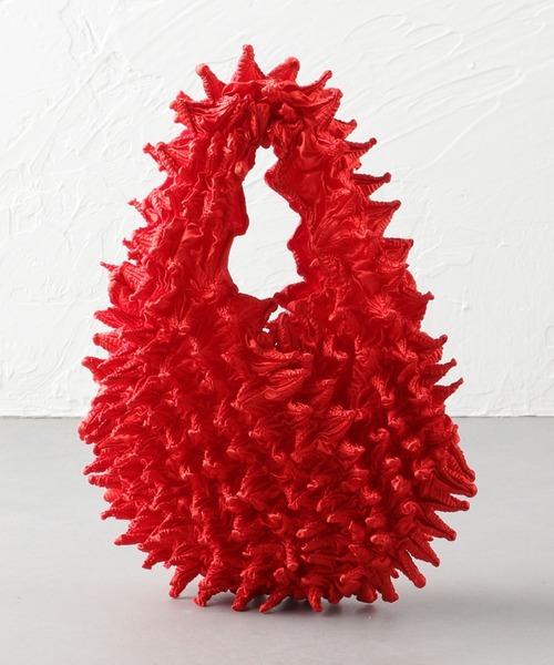 BUNZABURO(ブンザブロウ)の「▲BUNZABURObaiShiboriBAG(エコバッグ/サブバッグ・レディース・ゴールド/ブラック/ホワイト/レッド/グレー/ベージュ/マスタード/ネイビー/ダークグリーン/ターコイズブルー・FREE)」の9枚目の写真