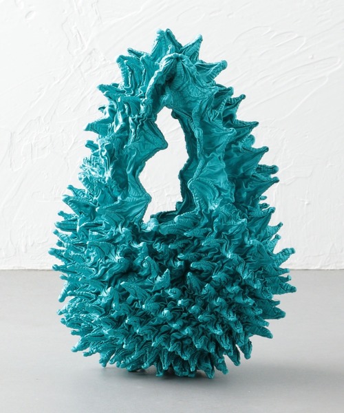 BUNZABURO(ブンザブロウ)の「▲BUNZABURObaiShiboriBAG(エコバッグ/サブバッグ・レディース・ゴールド/ブラック/ホワイト/レッド/グレー/ベージュ/マスタード/ネイビー/ダークグリーン/ターコイズブルー・FREE)」の7枚目の写真