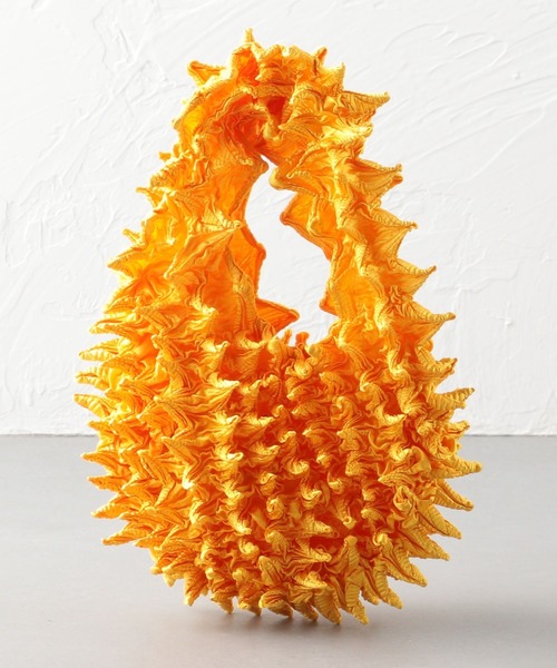 BUNZABURO(ブンザブロウ)の「▲BUNZABURObaiShiboriBAG(エコバッグ/サブバッグ・レディース・ゴールド/ブラック/ホワイト/レッド/グレー/ベージュ/マスタード/ネイビー/ダークグリーン/ターコイズブルー・FREE)」の8枚目の写真