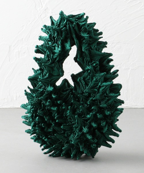 BUNZABURO(ブンザブロウ)の「▲BUNZABURObaiShiboriBAG(エコバッグ/サブバッグ・レディース・ゴールド/ブラック/ホワイト/レッド/グレー/ベージュ/マスタード/ネイビー/ダークグリーン/ターコイズブルー・FREE)」の5枚目の写真