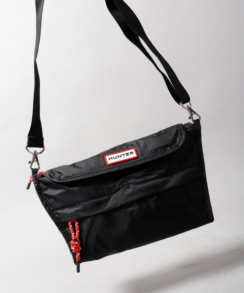HUNTER(ハンター)の「HUNTER ORG PACKABLE MULTIFUNCN POUCH(オリジナル パッカブル マルチファンクション ポーチ) ハンター ミニショルダーバッグ(ショルダーバッグ・メンズ・ブラック/ネイビー/レッド/オレンジ/オリーブドラブ・FREE)」の6枚目の写真