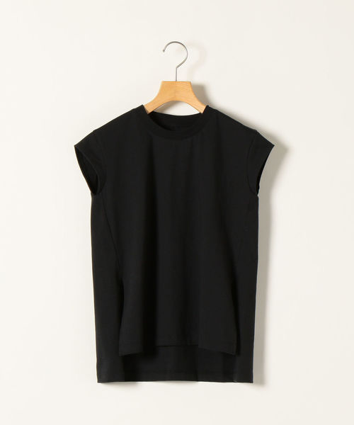 SHIPS any（シップス エニィ）の「USAコットン チュニックTシャツ〈KIDS〉（Tシャツ/カットソー・キッズ・ホワイト/ブラウン/ベージュ/ブラック・M(125-135)/S(110-120cm)）」の3枚目の写真