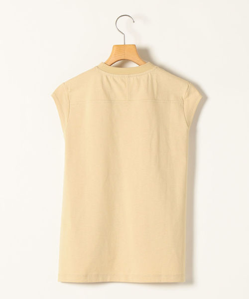 SHIPS any（シップス エニィ）の「USAコットン チュニックTシャツ〈KIDS〉（Tシャツ/カットソー・キッズ・ホワイト/ブラウン/ベージュ/ブラック・M(125-135)/S(110-120cm)）」の5枚目の写真