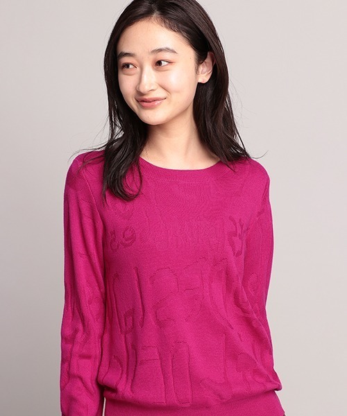 Desigual(デシグアル)の「ライトゲージプルオーバー MELISA(ニット/セーター・レディース・レッド/ブラック/マルチ・SS/L/M/2L/S)」の16枚目の写真