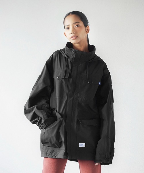 GORDON MILLER(ゴードンミラー)の「GORDON MILLER(ゴードンミラー) eVent 3Layer Tactical ブルゾン(2colors)(20A-GM003)(ナイロンジャケット・メンズ・ブラック/オリーブドラブ・M/L)」の2枚目の写真