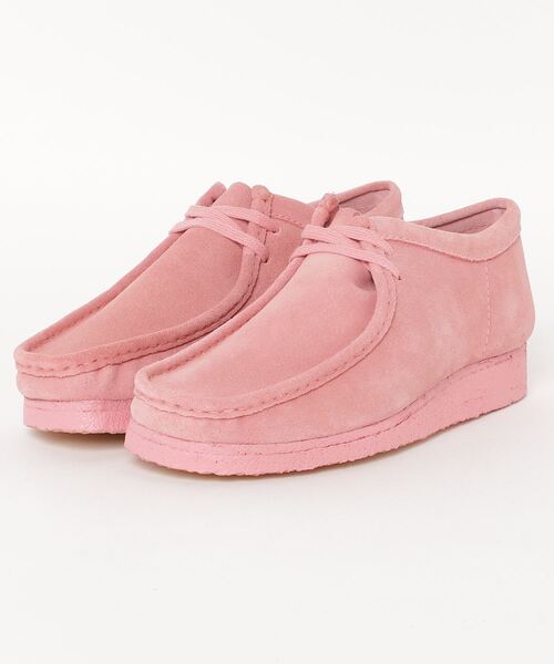 Clarks Originals モカシンブーツ 10 UK ピンク PEACETREE | ピースツリー