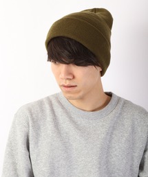 GLOBE（グローヴ）の「GLOBE ハイゲージＷワッチニットキャップ（ニットキャップ/ビーニー）」