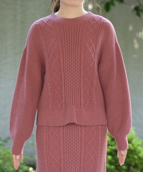 ASTORIA ODIER（アストリアオディール）の「【ニット・セットアップ