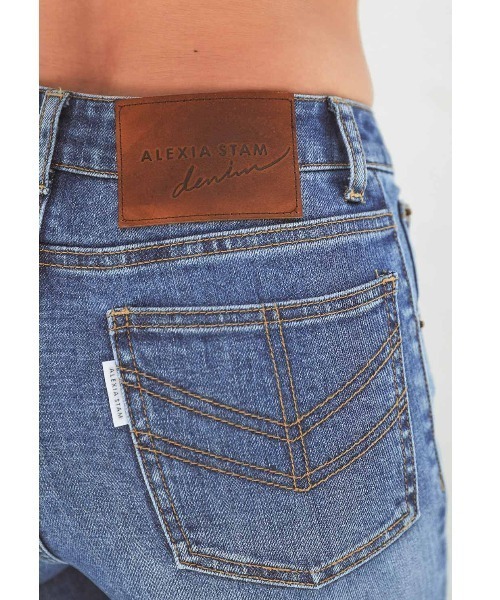 ALEXIA STAM（アリシアスタン）の「【ViVi 12月号掲載】Arrow Pocket Skinny Jeans/アローポケットスキニージーンズ（デニムパンツ・レディース・ブルー/アイボリー・S/M/XS）」の11枚目の写真