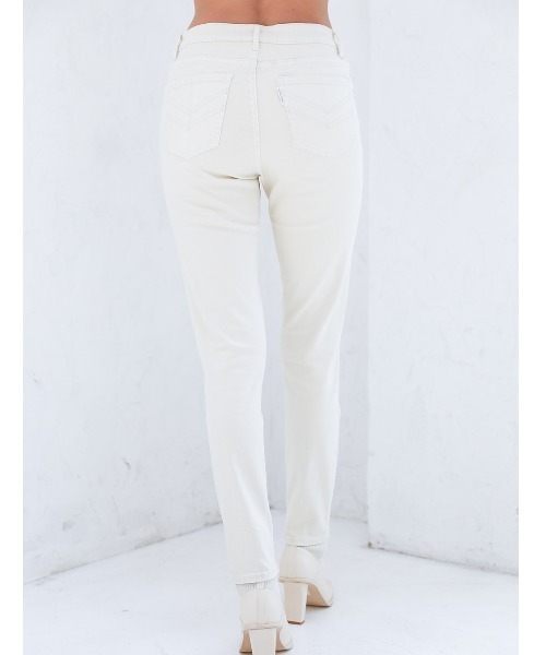 ALEXIA STAM（アリシアスタン）の「【ViVi 12月号掲載】Arrow Pocket Skinny Jeans/アローポケットスキニージーンズ（デニムパンツ・レディース・ブルー/アイボリー・S/M/XS）」の6枚目の写真