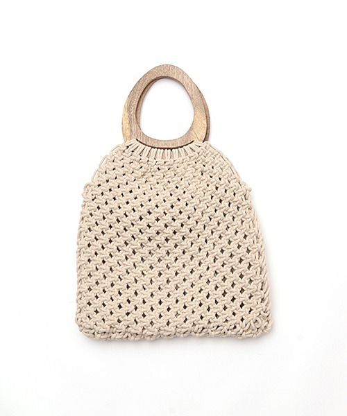 チチカカ（チチカカ）の「ブレードロープバッグ（トートバッグ・レディース・ブラック/オフホワイト・FREE）」の9枚目の写真