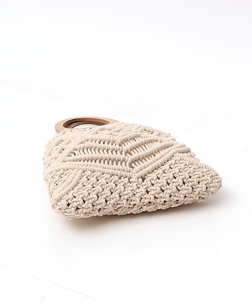 チチカカ（チチカカ）の「ブレードロープバッグ（トートバッグ・レディース・ブラック/オフホワイト・FREE）」の10枚目の写真