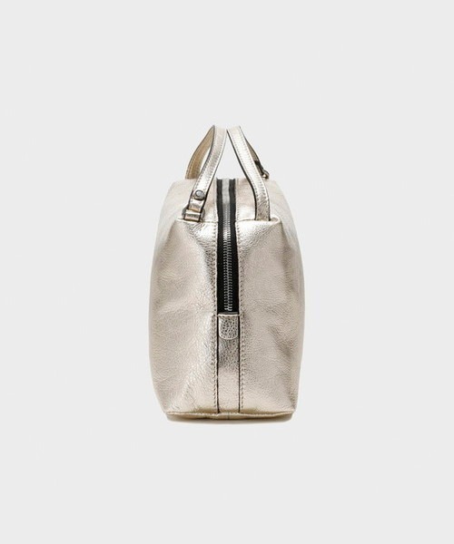 GIANNI CHIARINI アリファ M シルバー ショルダーバッグ GIANNI CHIARINI(ジャンニ キアリーニ)の「アリファ M