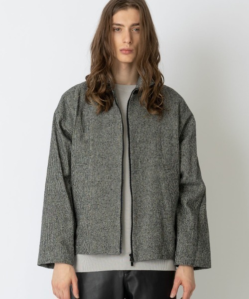markaware（マーカウェア）の「【marka】スタンドカラーブルゾン/M19C-14CS01C（ブルゾン・メンズ・チャコールグレー/グレー・1/2）」の13枚目の写真