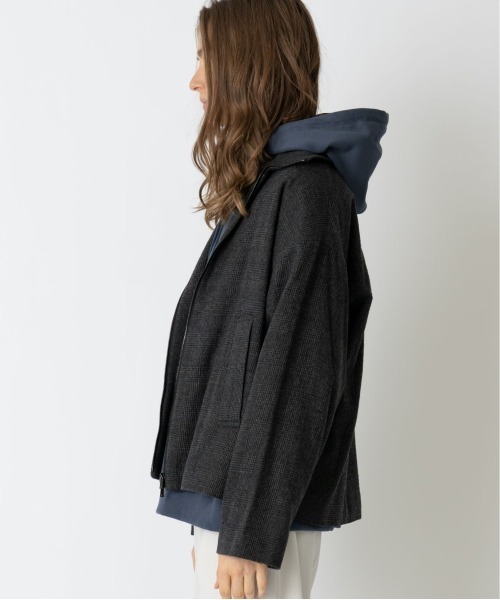 markaware（マーカウェア）の「【marka】スタンドカラーブルゾン/M19C-14CS01C（ブルゾン・メンズ・チャコールグレー/グレー・1/2）」の5枚目の写真
