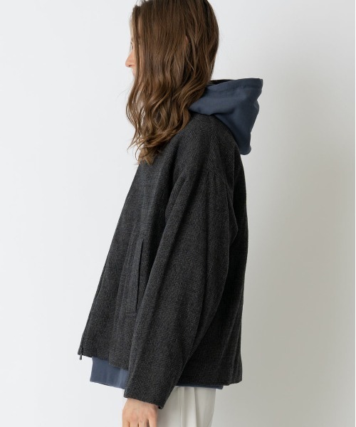 markaware（マーカウェア）の「【marka】スタンドカラーブルゾン/M19C-14CS01C（ブルゾン・メンズ・チャコールグレー/グレー・1/2）」の8枚目の写真