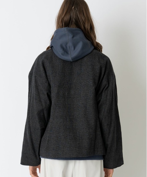 markaware（マーカウェア）の「【marka】スタンドカラーブルゾン/M19C-14CS01C（ブルゾン・メンズ・チャコールグレー/グレー・1/2）」の9枚目の写真