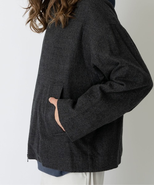 markaware（マーカウェア）の「【marka】スタンドカラーブルゾン/M19C-14CS01C（ブルゾン・メンズ・チャコールグレー/グレー・1/2）」の11枚目の写真