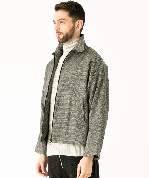 markaware（マーカウェア）の「【marka】スタンドカラーブルゾン/M19C-14CS01C（ブルゾン・メンズ・チャコールグレー/グレー・1/2）」の22枚目の写真