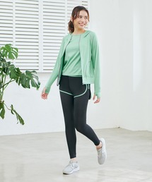 CHEATFULLDAYS（チートフルデイズ）の「《フィットネスウェア5点set/UV対策》ラッシュガードパーカー・ブラトップ・Tシャツ・ショートパンツ・レギンスパンツ（スポーツグッズ）」