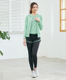 CHEATFULLDAYS（チートフルデイズ）の「《フィットネスウェア5点set/UV対策》ラッシュガードパーカー・ブラトップ・Tシャツ・ショートパンツ・レギンスパンツ（スポーツグッズ）」