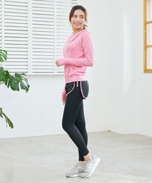 CHEATFULLDAYS（チートフルデイズ）の「《フィットネスウェア5点set/UV対策》ラッシュガードパーカー・ブラトップ・Tシャツ・ショートパンツ・レギンスパンツ（スポーツグッズ）」