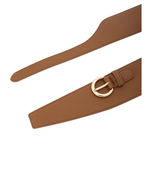 earth music&ecology(アースミュージックアンドエコロジー)の「ワイドバックルベルト *(ベルト・レディース・ブラック/ダークブラウン/キャメル・FREE)」の17枚目の写真