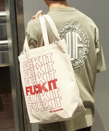 HUF（ハフ）の「FUCK IT  TOTE BAG　HUF ハフ　店舗限定　トートバッグ Mサイズ（トートバッグ・メンズ）」