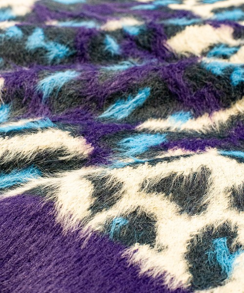 SEVESKIG（セヴシグ）の「SEVESKIG セヴシグ / LEOPARD C.D レオパードカーディガン / KN-SV-IA-1001（カーディガン/ボレロ・メンズ・パープル/イエロー/バーガンディー・MEDIUM/LARGE）」の15枚目の写真