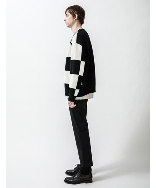 WRAPINKNOT(ラッピンノット)の「【WRAPINKNOT】EX.FLAGCHECK CARDIGAN(カーディガン/ボレロ・メンズ・チェック・3/2)」の6枚目の写真