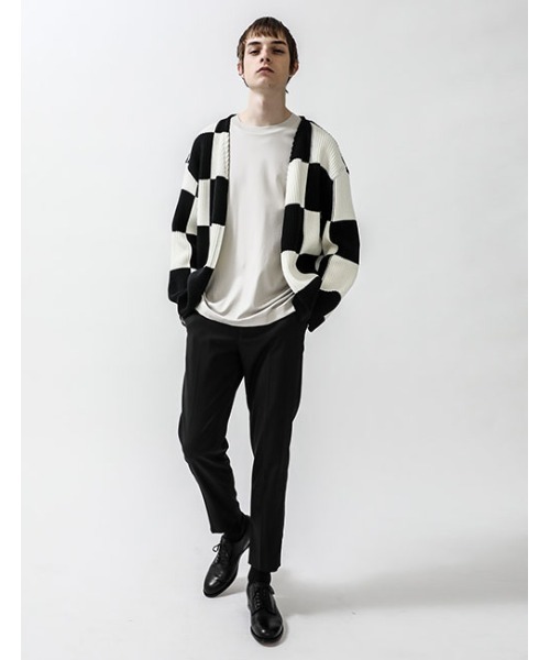 WRAPINKNOT(ラッピンノット)の「【WRAPINKNOT】EX.FLAGCHECK CARDIGAN(カーディガン/ボレロ・メンズ・チェック・3/2)」の7枚目の写真