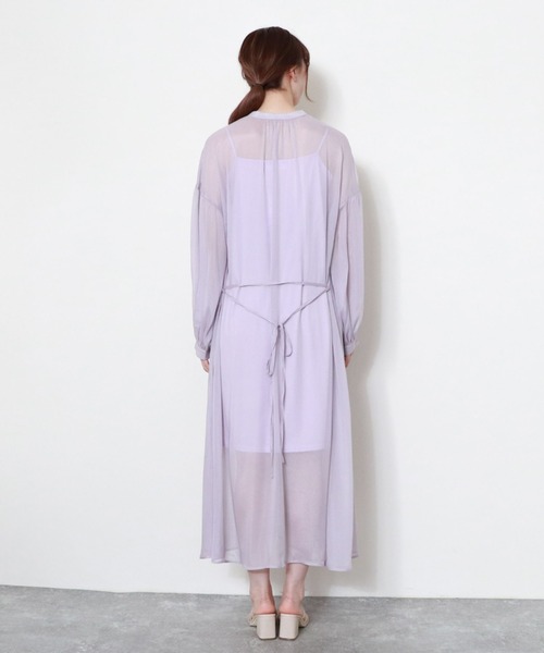 archives（アルシーヴ）の「【入荷禁止】ラメシアースキッパーワンピ（ワンピース・レディース・ベージュ/パープル/イエロー/グリーン・MEDIUM）」の17枚目の写真