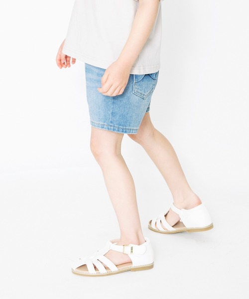 BRANSHES（ブランシェス）の「リボンポケットデニムショートパンツ（デニムパンツ・キッズ・ネイビー/ブルー・100cm/110cm/120cm/150cm/140cm/90cm/130cm）」の18枚目の写真