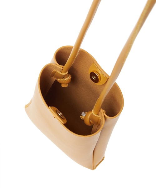 fifth calin（フィフスカラン）の「カラーシンプルミニショルダー（ショルダーバッグ・レディース・イエロー/ブルー・FREE）」の5枚目の写真