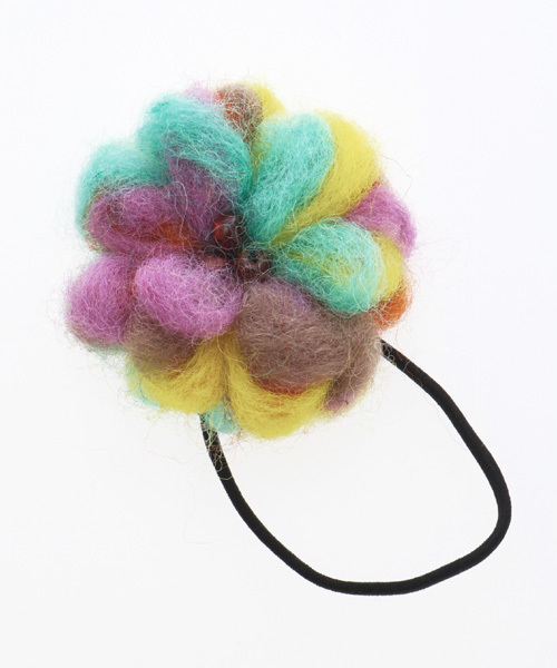 チャイハネ（チャイハネ）の「【チャイハネ】モフアヘアゴム（ヘアゴム・レディース・カラフル/その他1/レッド/ブルー/グリーン/ライトブルー/ピンク/ライトグリーン・FREE）」の14枚目の写真