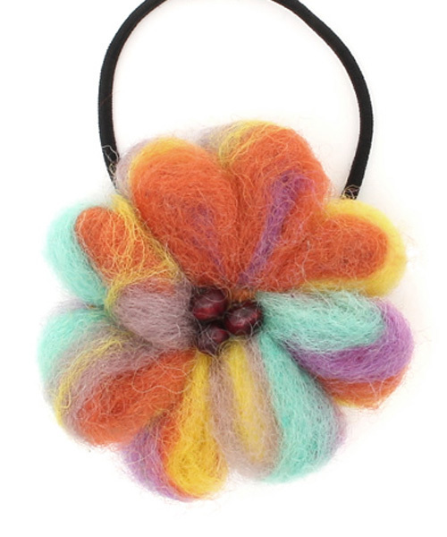 チャイハネ（チャイハネ）の「【チャイハネ】モフアヘアゴム（ヘアゴム・レディース・カラフル/その他1/レッド/ブルー/グリーン/ライトブルー/ピンク/ライトグリーン・FREE）」の15枚目の写真