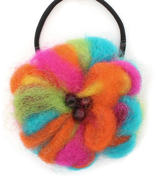 チャイハネ（チャイハネ）の「【チャイハネ】モフアヘアゴム（ヘアゴム・レディース・カラフル/その他1/レッド/ブルー/グリーン/ライトブルー/ピンク/ライトグリーン・FREE）」の17枚目の写真