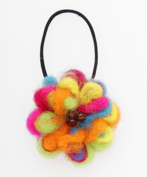 チャイハネ（チャイハネ）の「【チャイハネ】モフアヘアゴム（ヘアゴム・レディース・カラフル/その他1/レッド/ブルー/グリーン/ライトブルー/ピンク/ライトグリーン・FREE）」の18枚目の写真