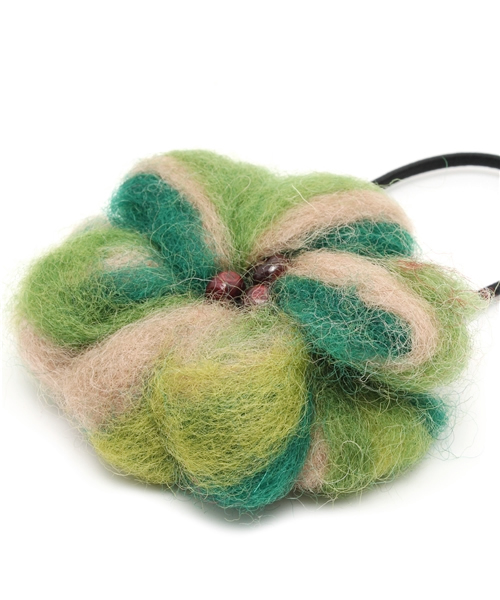 チャイハネ（チャイハネ）の「【チャイハネ】モフアヘアゴム（ヘアゴム・レディース・カラフル/その他1/レッド/ブルー/グリーン/ライトブルー/ピンク/ライトグリーン・FREE）」の9枚目の写真