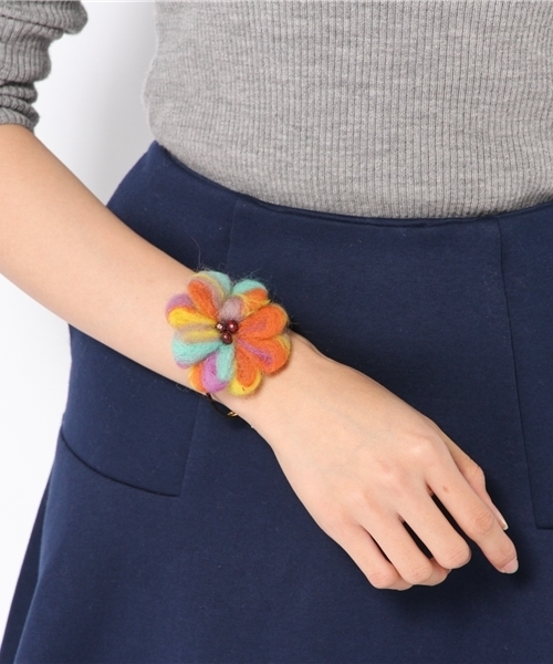 チャイハネ（チャイハネ）の「【チャイハネ】モフアヘアゴム（ヘアゴム・レディース・カラフル/その他1/レッド/ブルー/グリーン/ライトブルー/ピンク/ライトグリーン・FREE）」の12枚目の写真