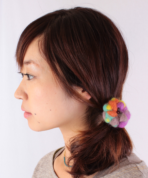 チャイハネ（チャイハネ）の「【チャイハネ】モフアヘアゴム（ヘアゴム・レディース・カラフル/その他1/レッド/ブルー/グリーン/ライトブルー/ピンク/ライトグリーン・FREE）」の13枚目の写真