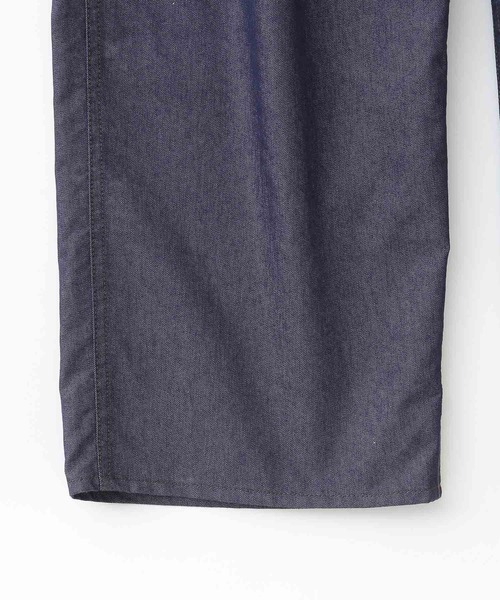 ADAM ET ROPE'(アダムエロペ)の「【ライトテックデニム】接触冷感ワイドイージーパンツ/UNISEX(デニムパンツ・メンズ・ブラック/ネイビー系・M/L)」の6枚目の写真