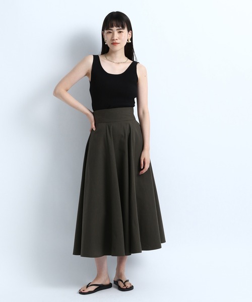 eL（エル）の「【eL】12G Rib Tank Top/949653（タンクトップ・レディース・ブラック/ベージュ/パープル・FREE）」の14枚目の写真