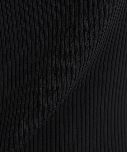 eL（エル）の「【eL】12G Rib Tank Top/949653（タンクトップ・レディース・ブラック/ベージュ/パープル・FREE）」の18枚目の写真