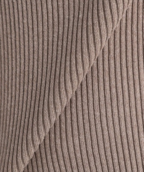 eL（エル）の「【eL】12G Rib Tank Top/949653（タンクトップ・レディース・ブラック/ベージュ/パープル・FREE）」の13枚目の写真