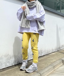 ホリデイ ウールカシミヤ チェリーニットカーディガン イエロー ホリデイ ウールカシミヤ チェリーニットカーディガン イエロー